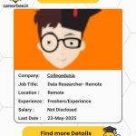 Collegedunia Data Researcher