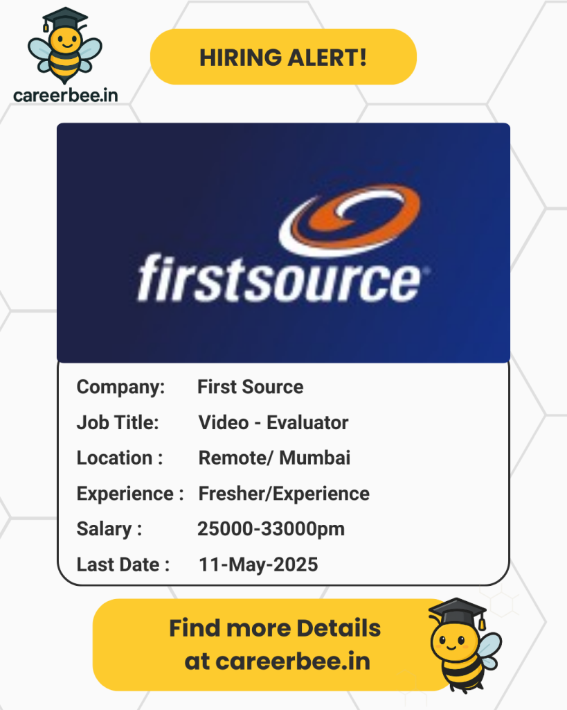 Firstsource – Video/Image Preference Evaluator